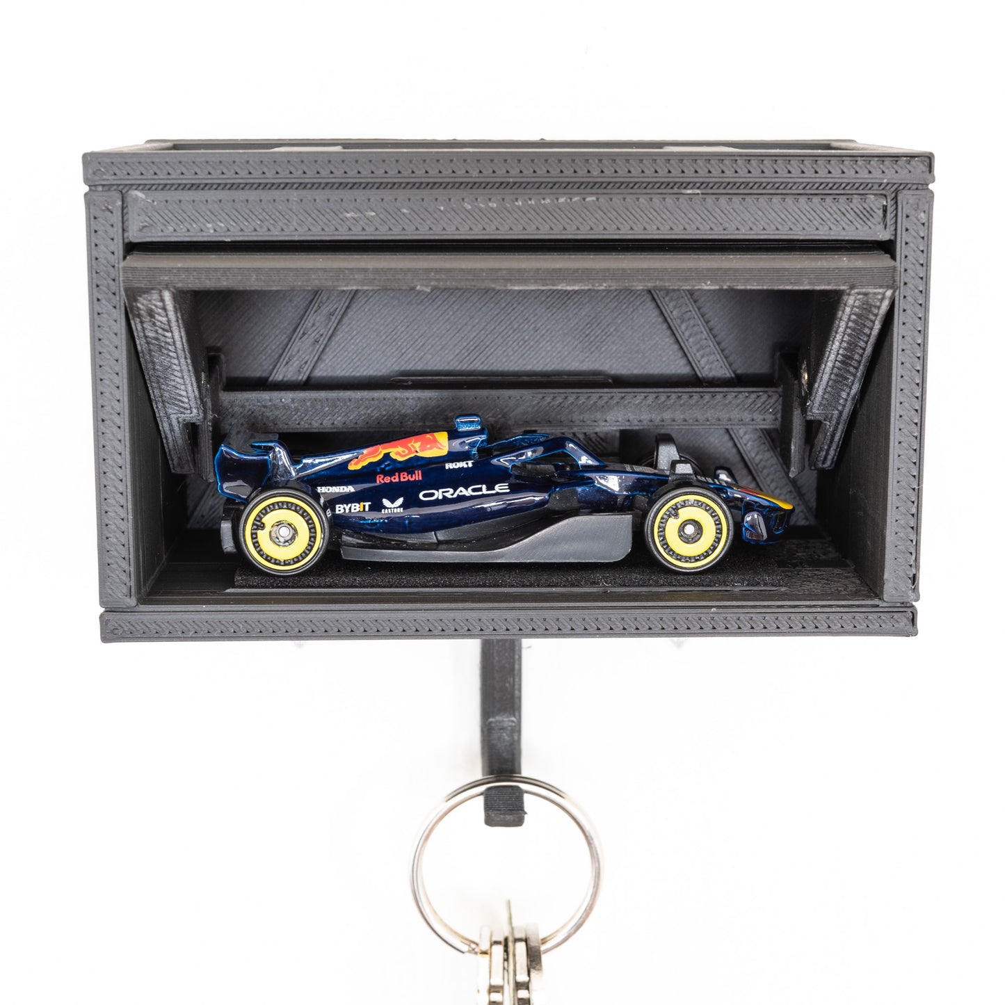 Key Holder, HotWheels Car Garage (Display Only) - Black