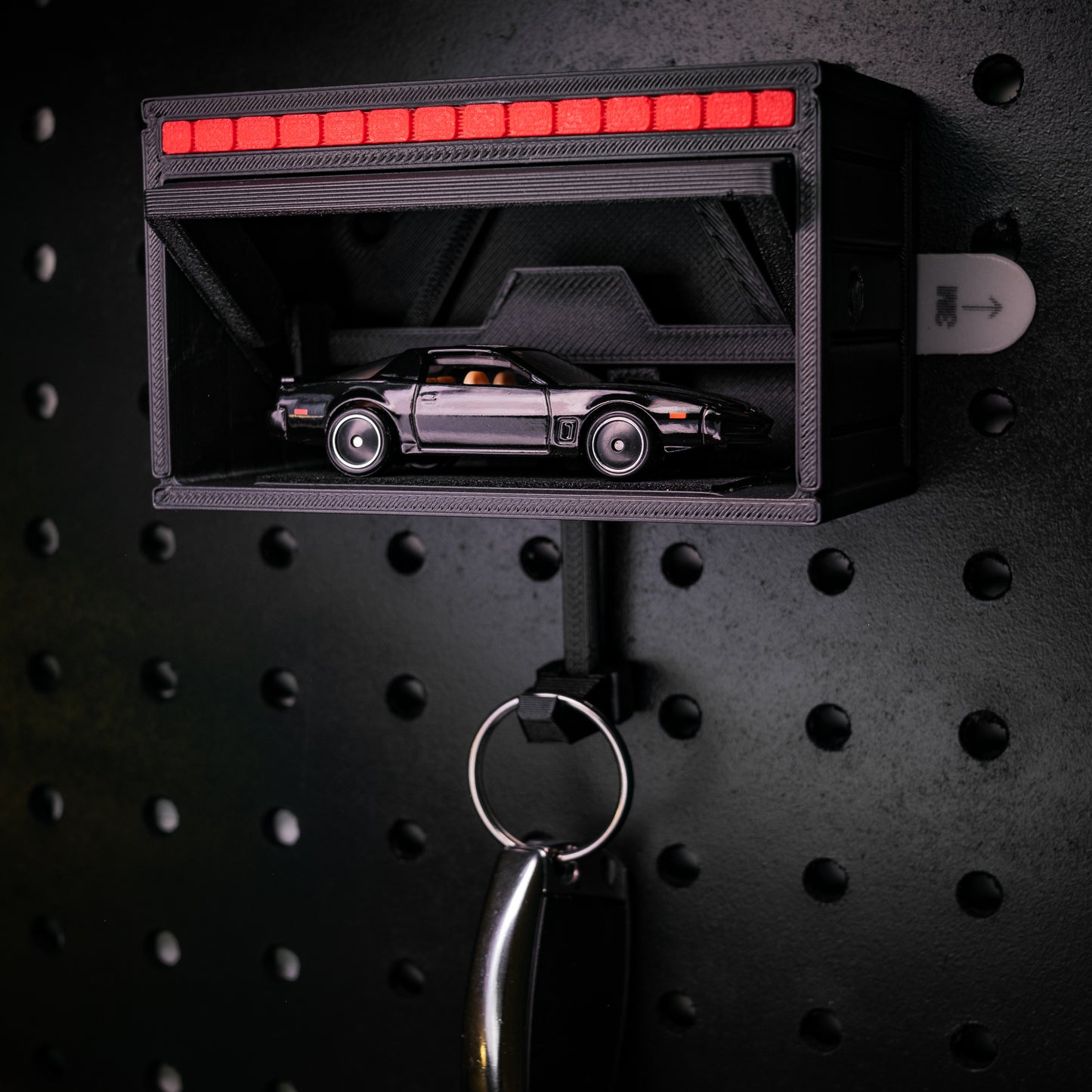 Key Holder, HotWheels Car Garage (Display Only) - Knight Rider Edition