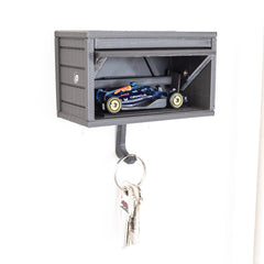 Key Holder, HotWheels Car Garage (Display Only) - Black