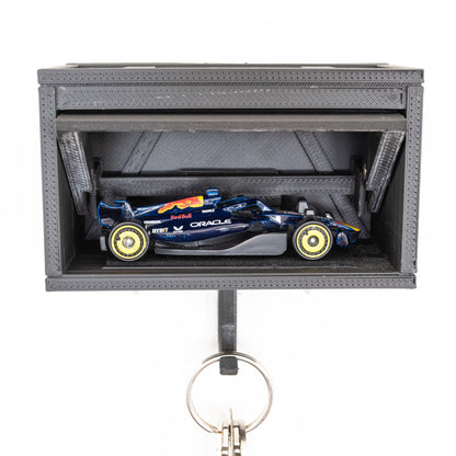 Key Holder, HotWheels Car Garage (Display Only) - Black