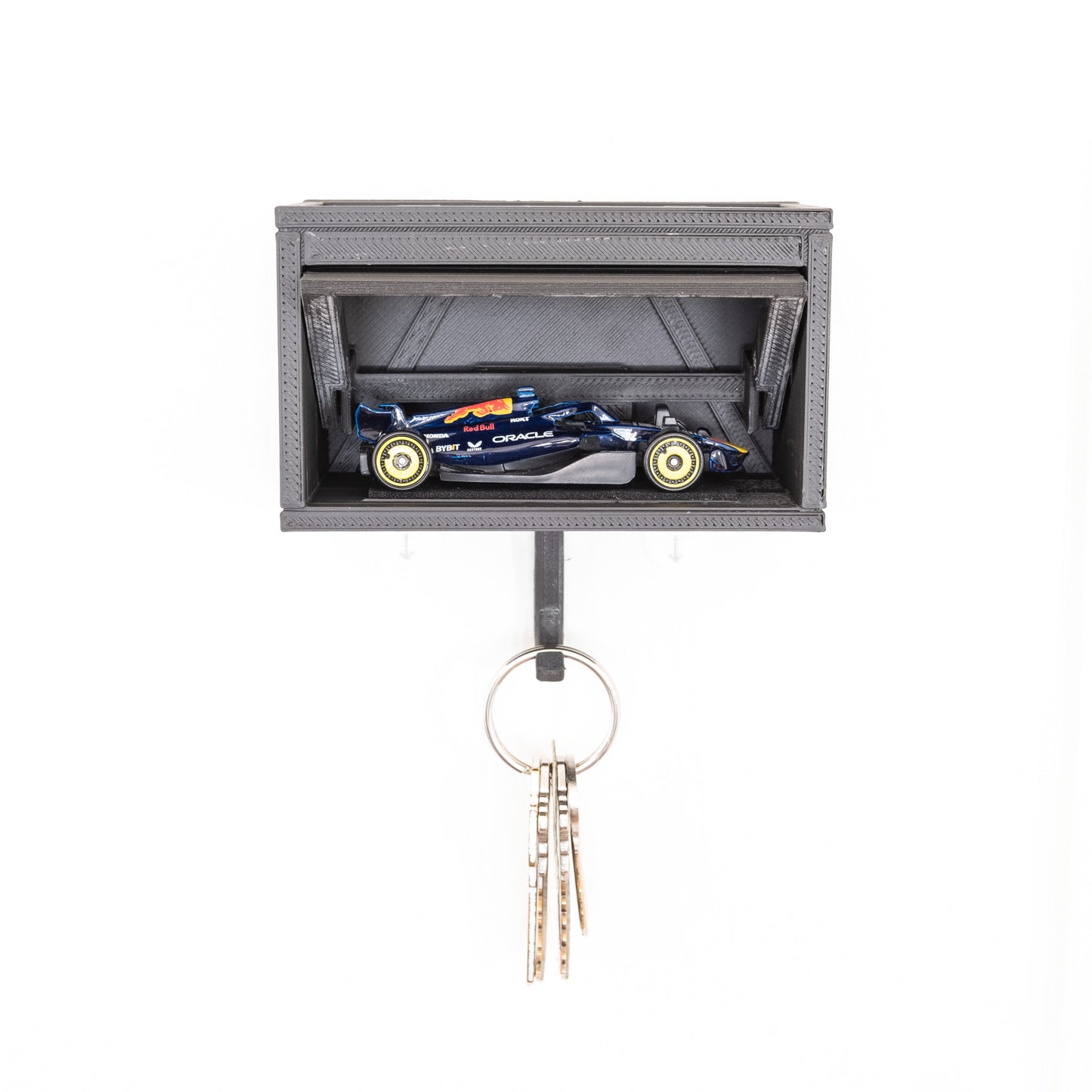 Key Holder, HotWheels Car Garage (Display Only) - Black