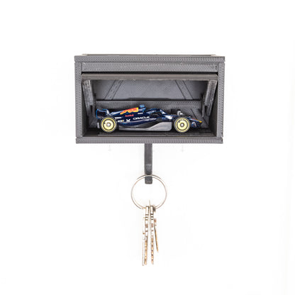 Key Holder, HotWheels Car Garage (Display Only) - Black